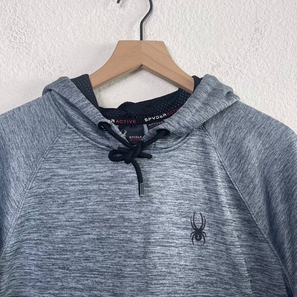 Spyder ProWeb Hoodie – Size Medium – Gray – Style SPM803 - Picture 5 of 11
